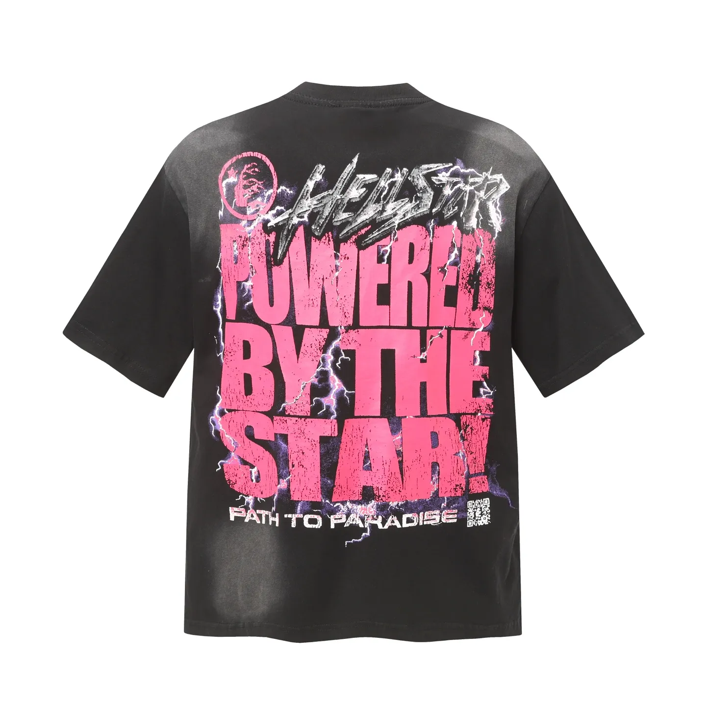 812# Black ｜ P62 In Stock Hellstar T （fabric):32 250 Sizes（size）：S-M- L- X L （colour）： Black 👉 👉